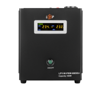 ИБП с правильной синусоидой 12V LPY-W-PSW-800VA+(560Вт)5A/15A