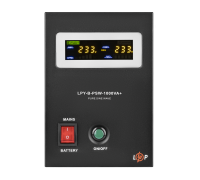 ДБЖ з правильною синусоїдою 12V LPY-B-PSW-1000VA+(700Вт) 10A/20A
