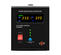ДБЖ LogicPower LPY-PSW-1500VA+ (1050Вт) 10A/15A з правильною синусоїдою 24V