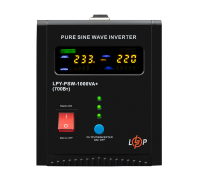 ИБП LogicPower LPY-PSW-1000VA+ (700Вт) 10A/20A с правильной синусоидой 12V